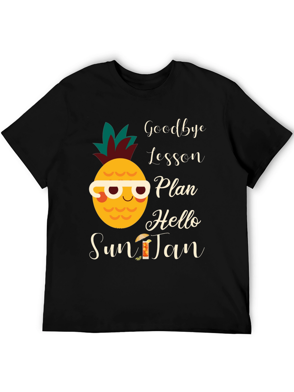 Goodbye Lesson Plan Hello Sun Tan T-Shirt