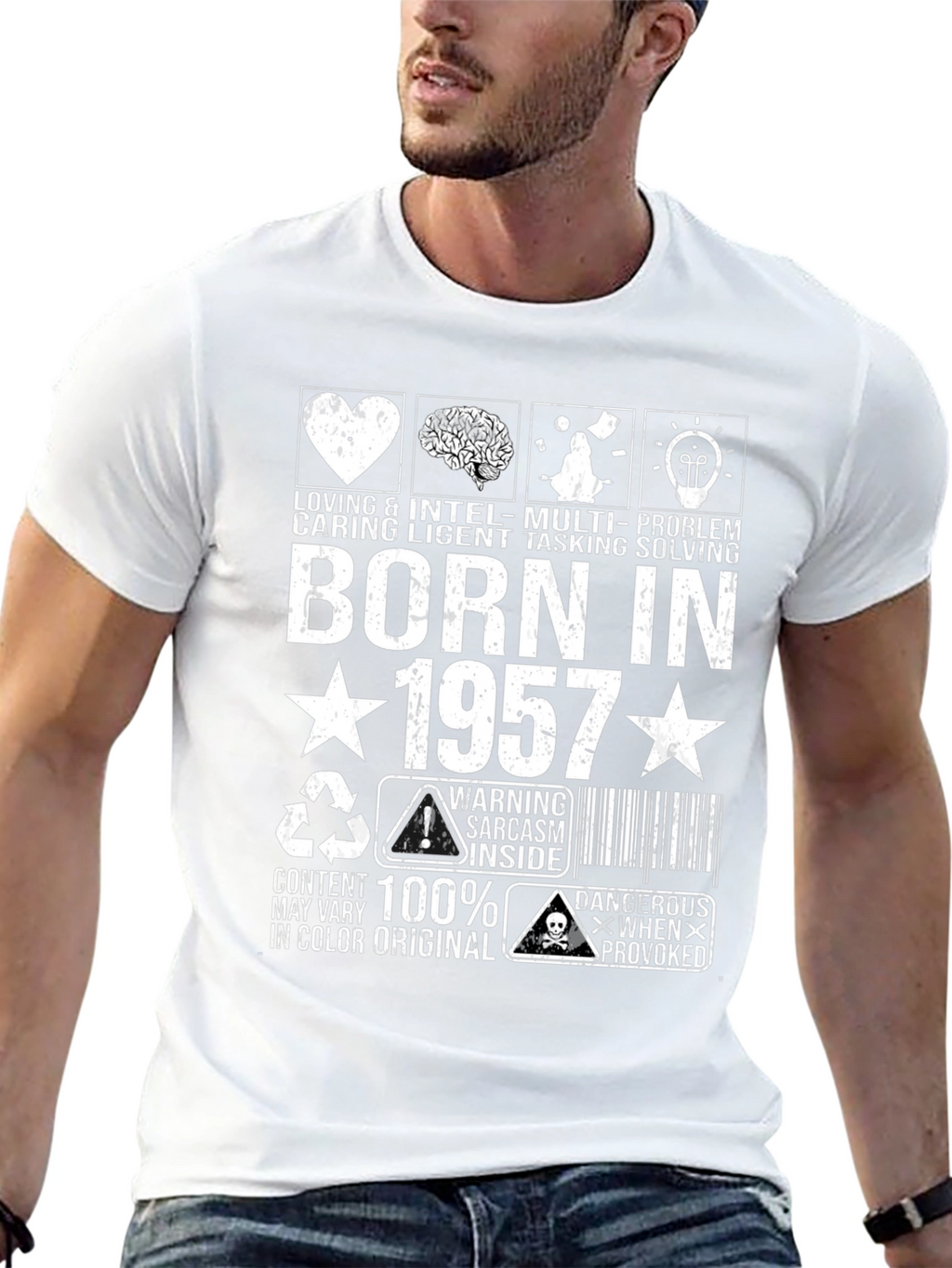 Born In 1957 Graphic T-Shirt