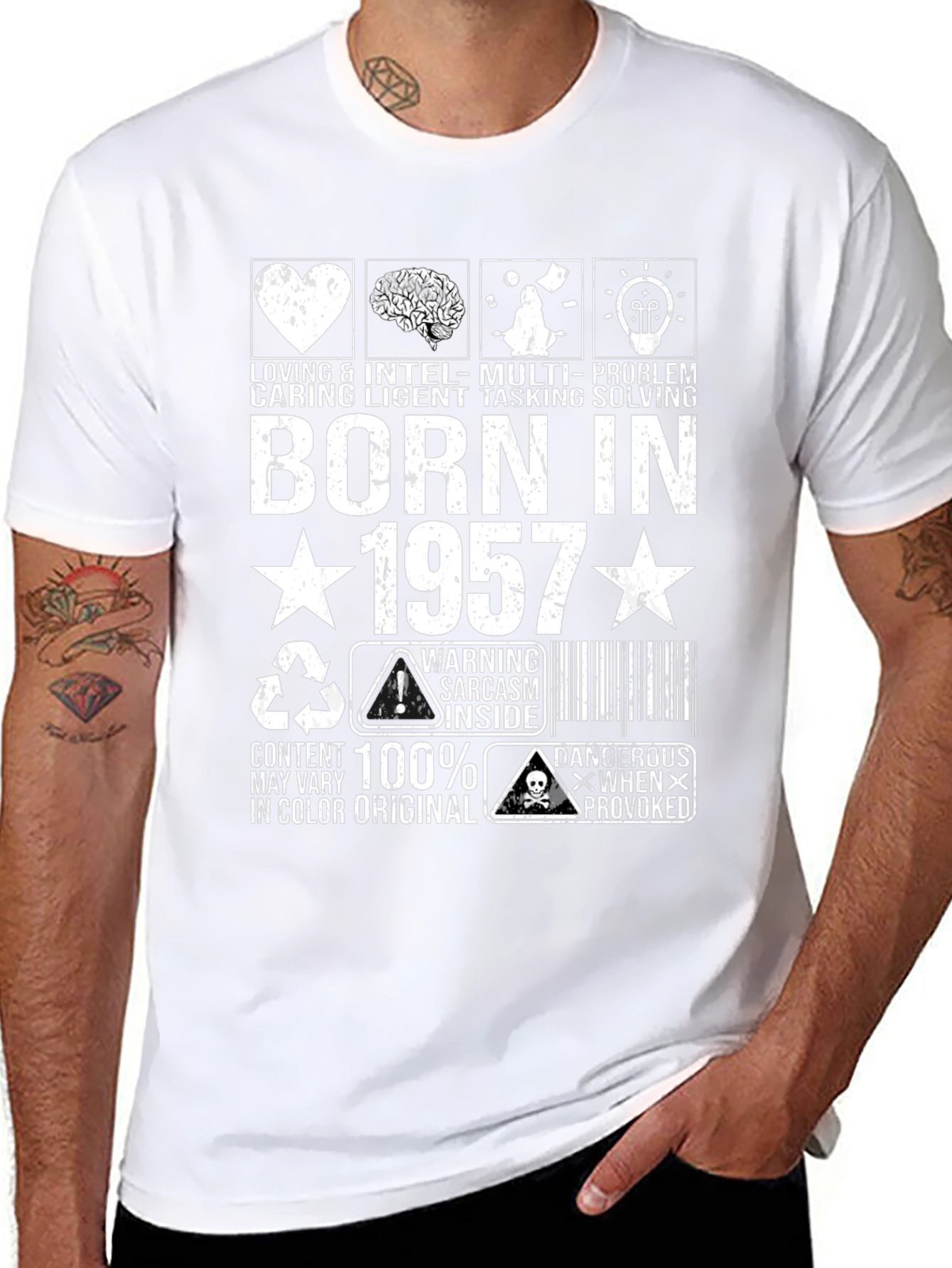 Born In 1957 Graphic T-Shirt