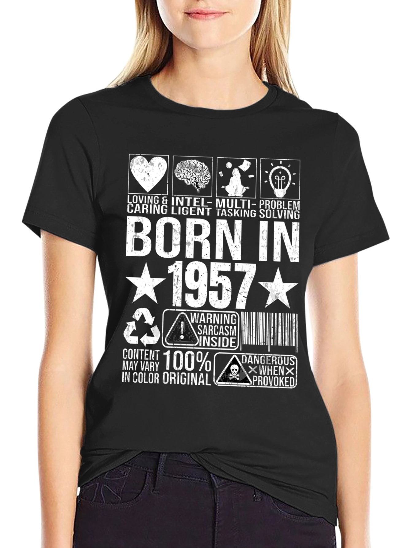 Born In 1957 Graphic T-Shirt