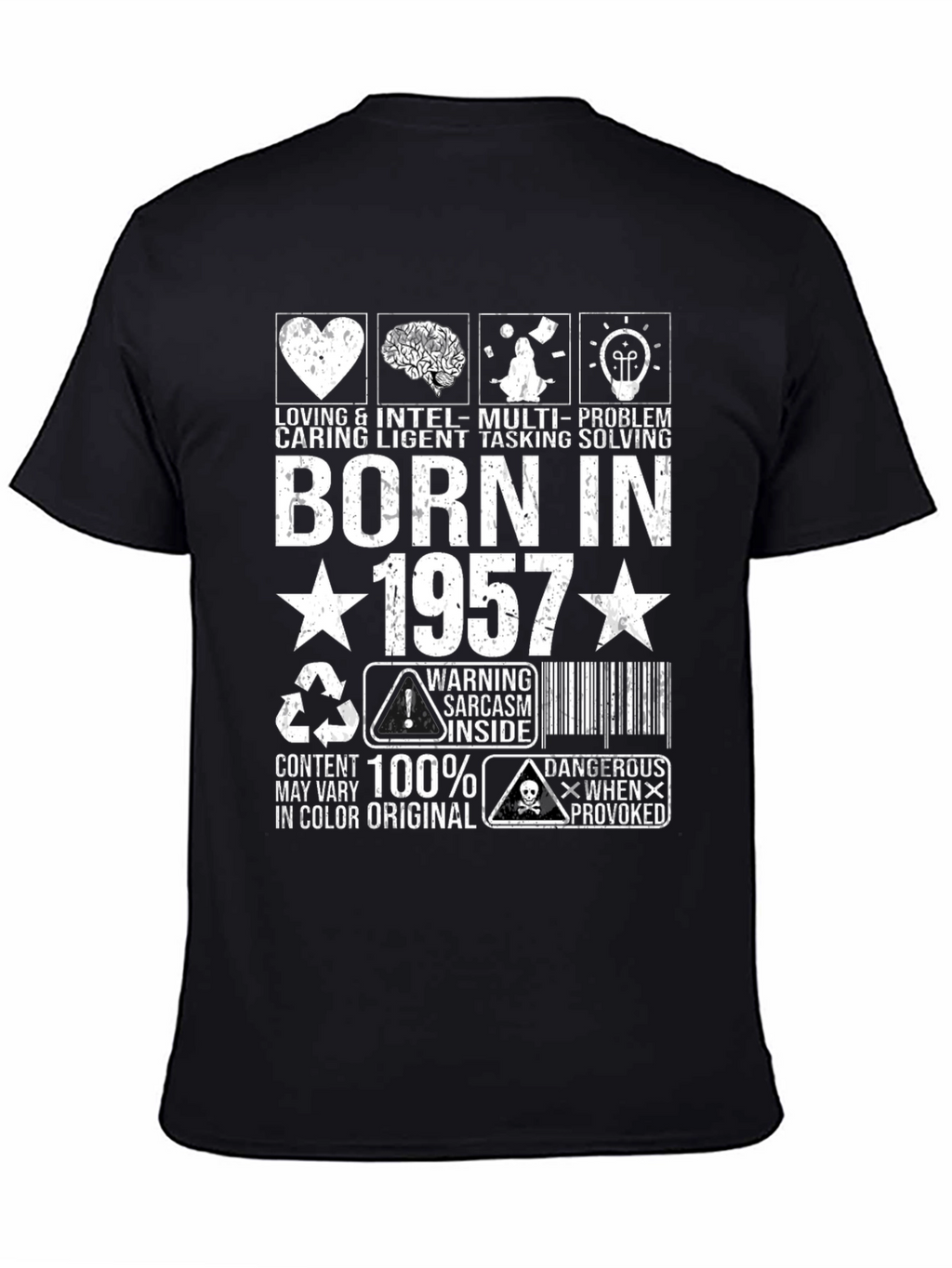 Born In 1957 Graphic T-Shirt