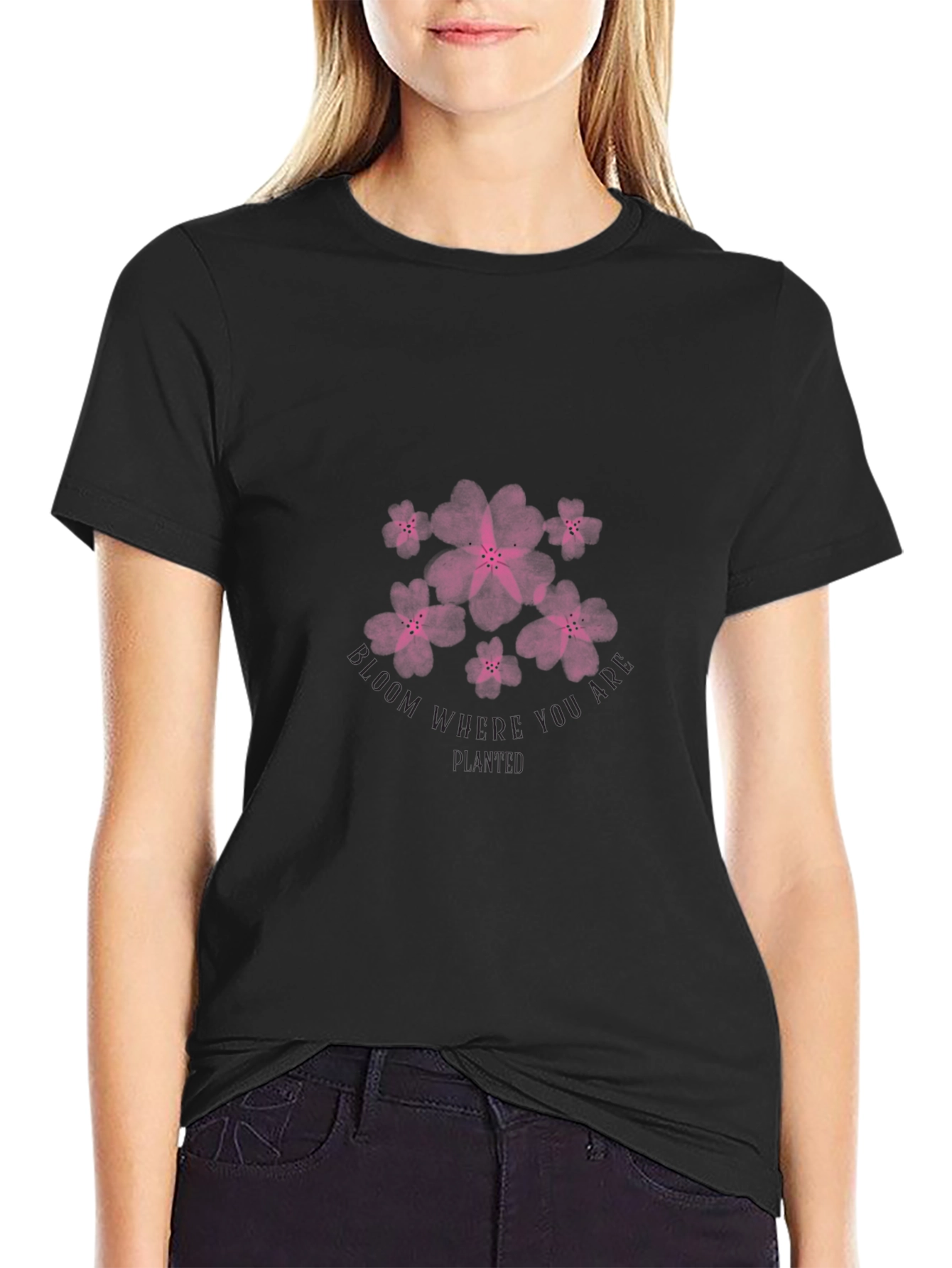 Bloom Where You Are Planted Graphic Tee