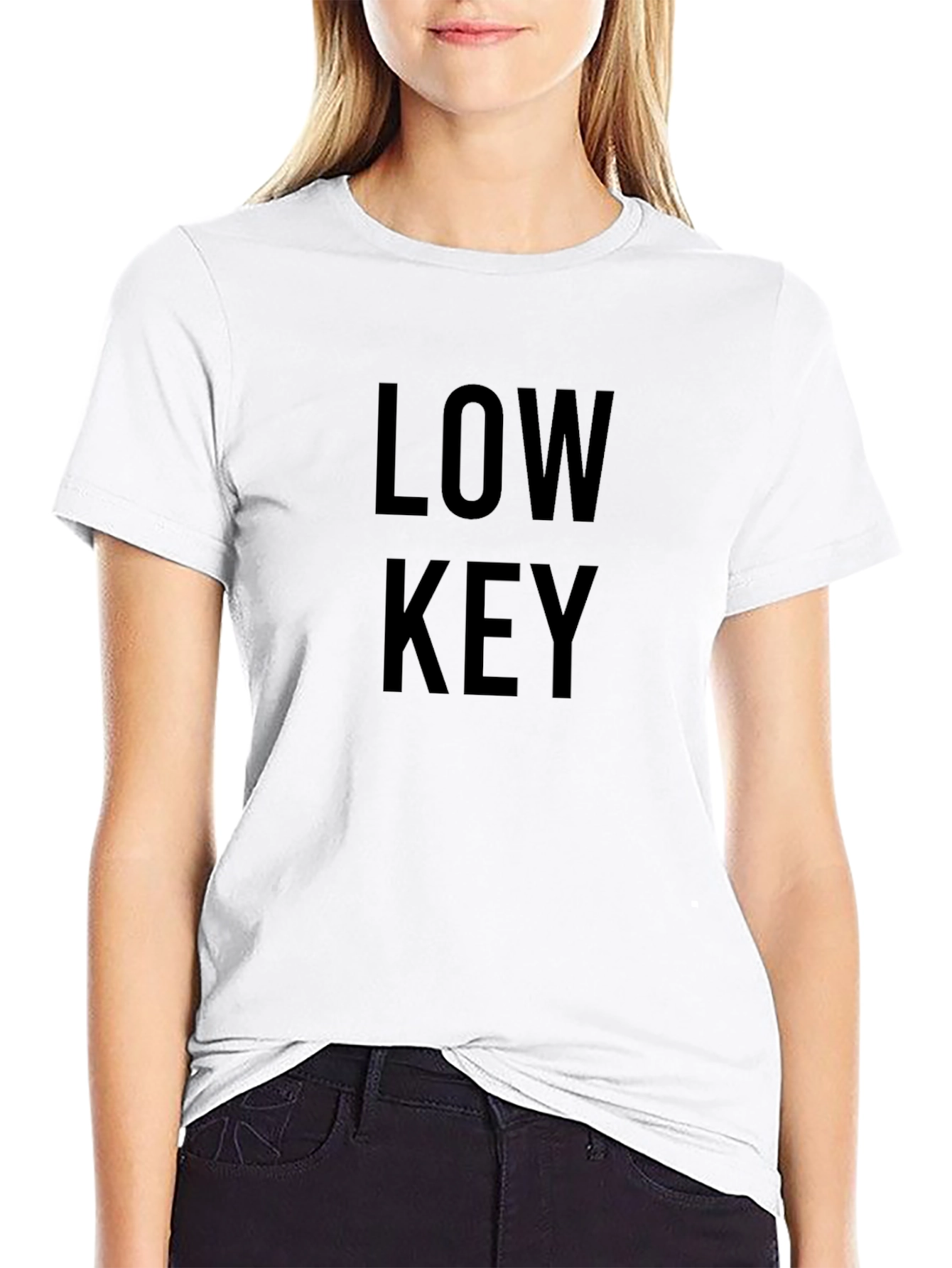 Low Key Graphic T-Shirt - Relaxed Everyday Wear
