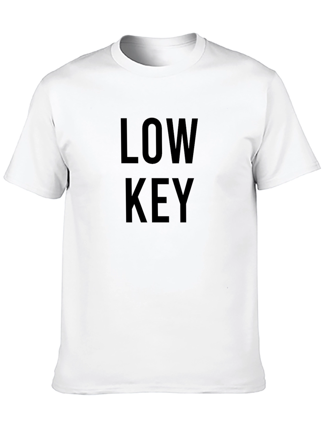 Low Key Graphic T-Shirt - Relaxed Everyday Wear