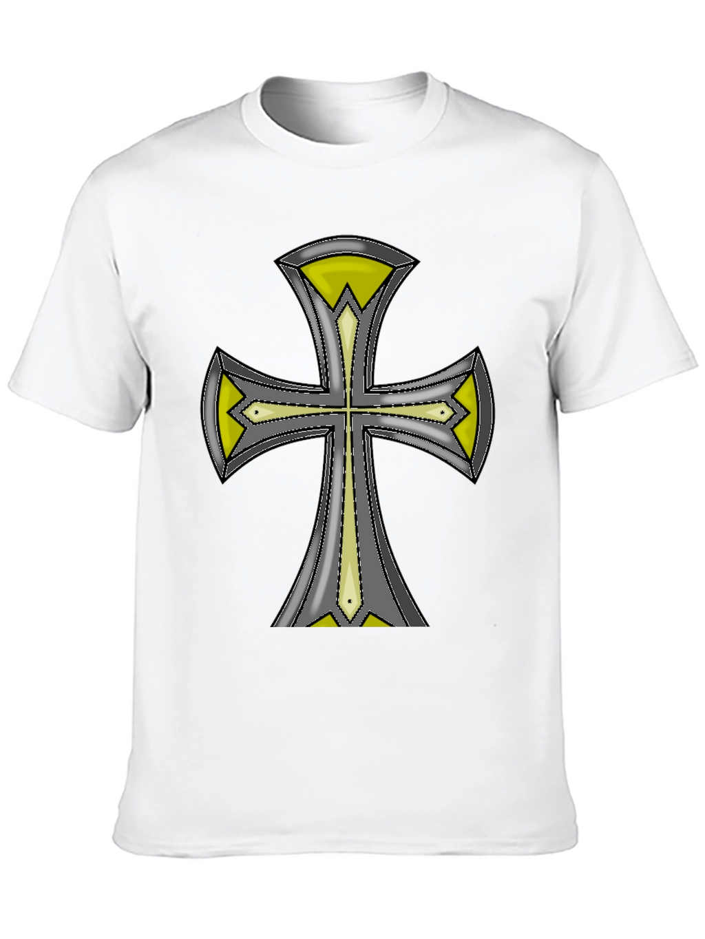 Crusader Knight Cross T-Shirt - Medieval Graphic Tee