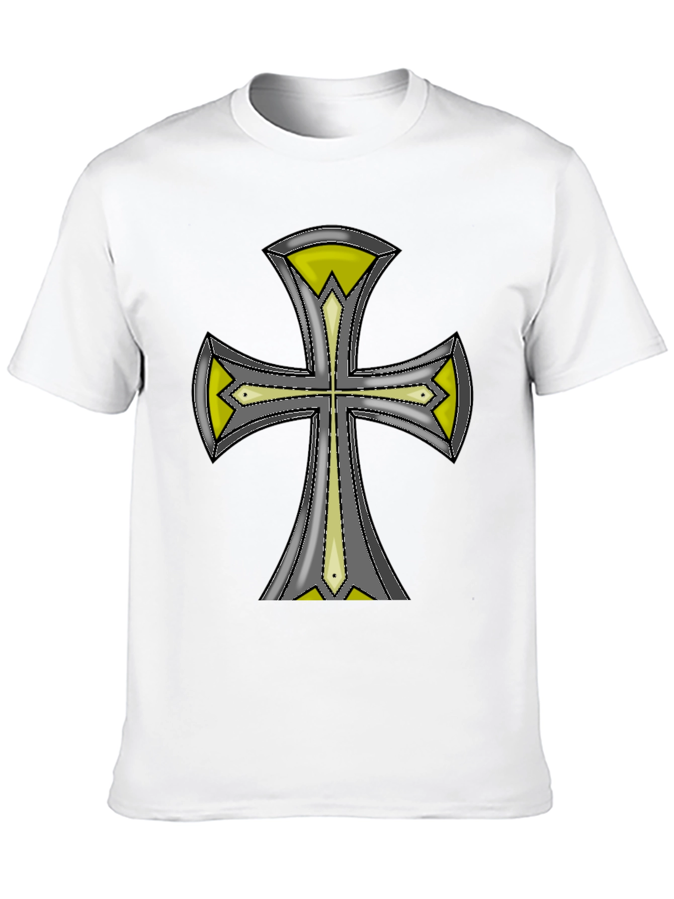 Crusader Knight Cross T-Shirt - Medieval Graphic Tee