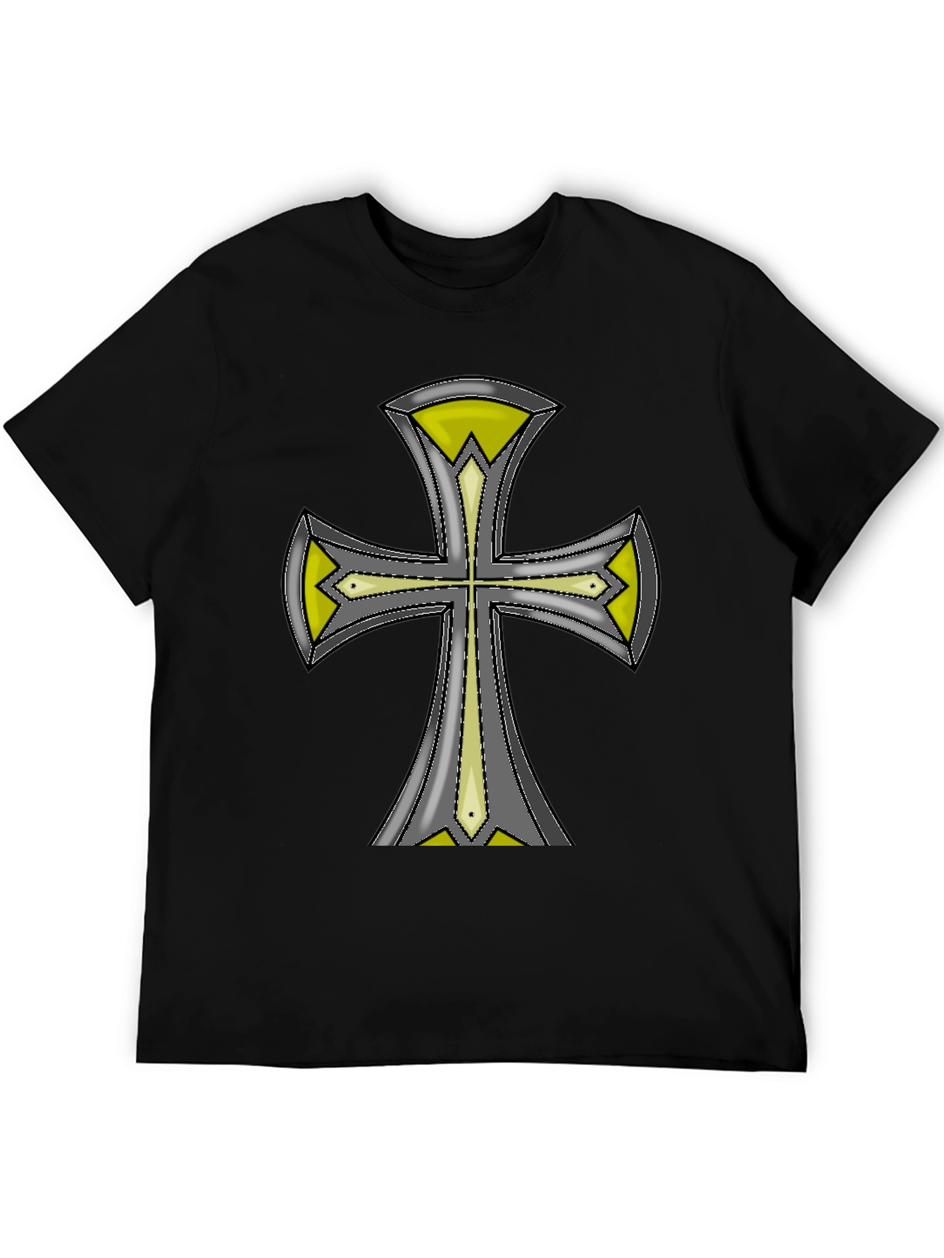 Crusader Knight Cross T-Shirt - Medieval Graphic Tee