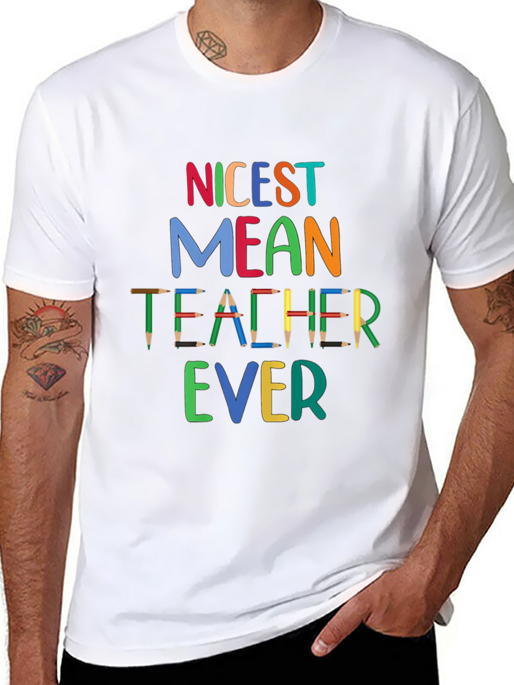 Nicest Mean Teacher Ever T-Shirt