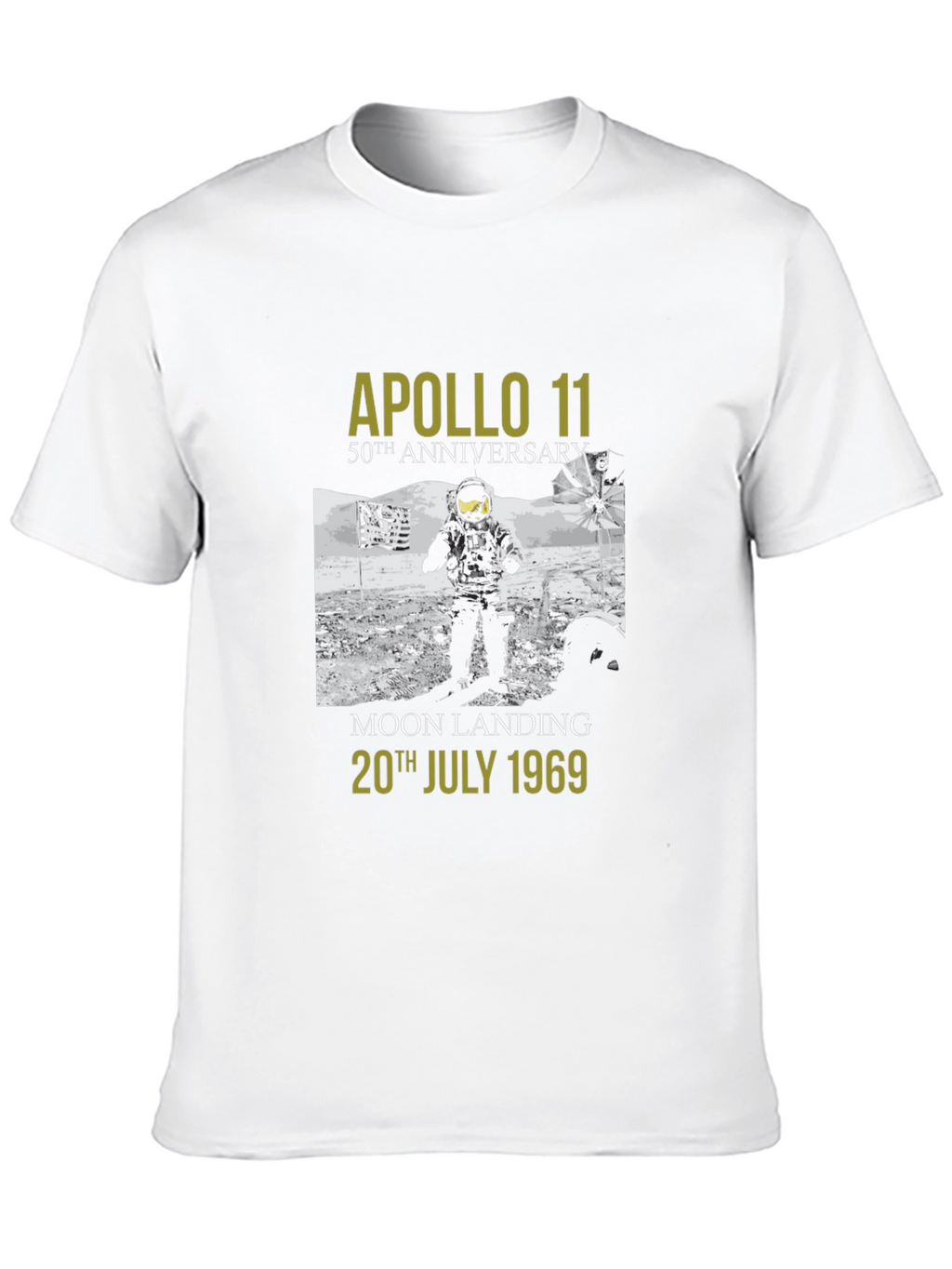 Apollo 11 50th Anniversary Moon Landing T-Shirt