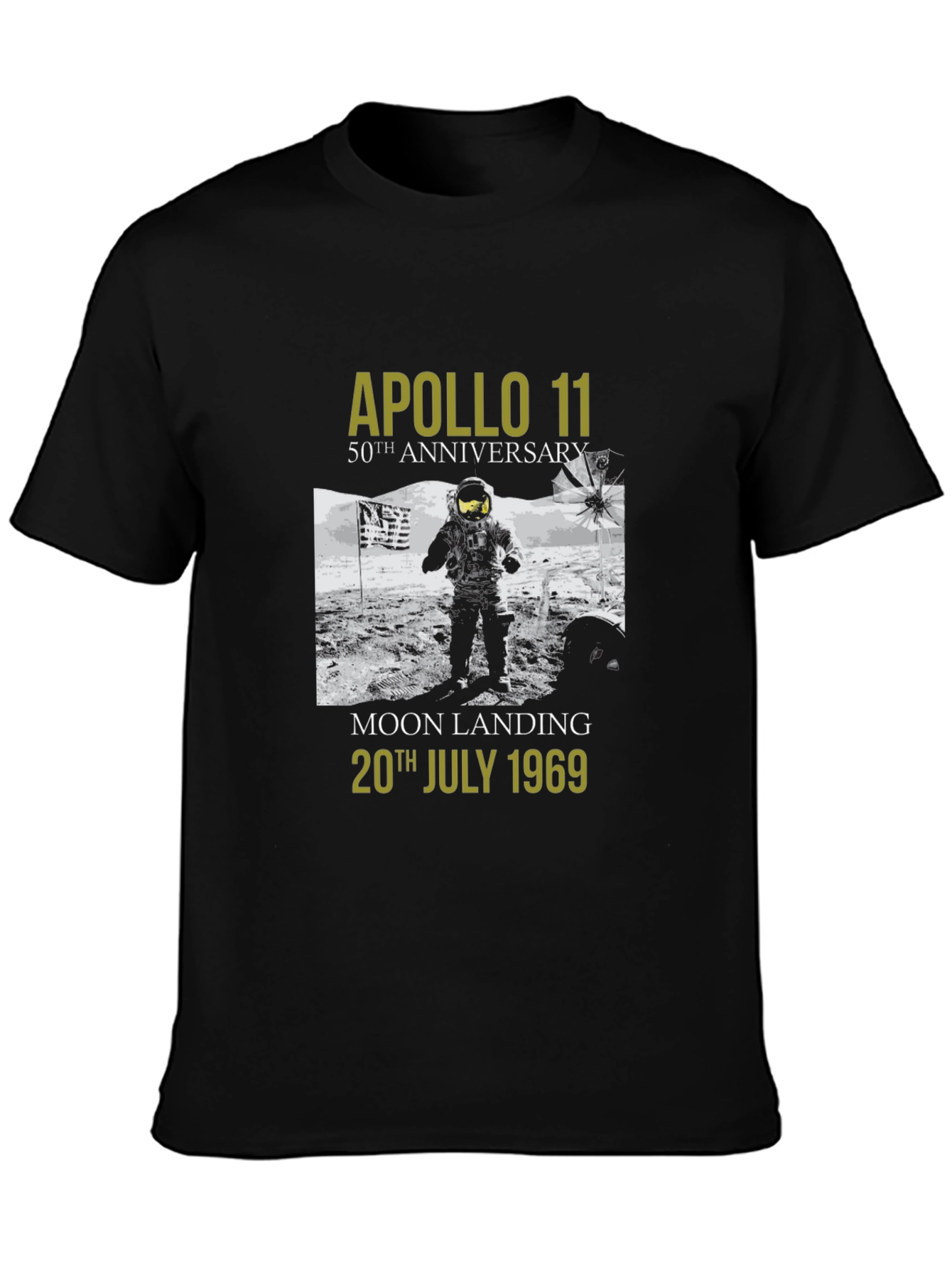 Apollo 11 50th Anniversary Moon Landing T-Shirt