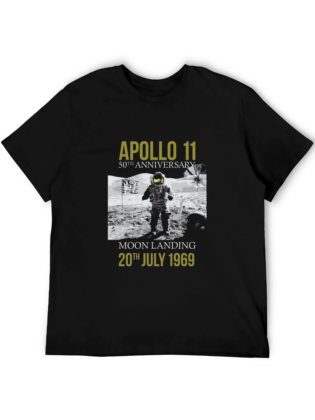 Apollo 11 50th Anniversary Moon Landing T-Shirt