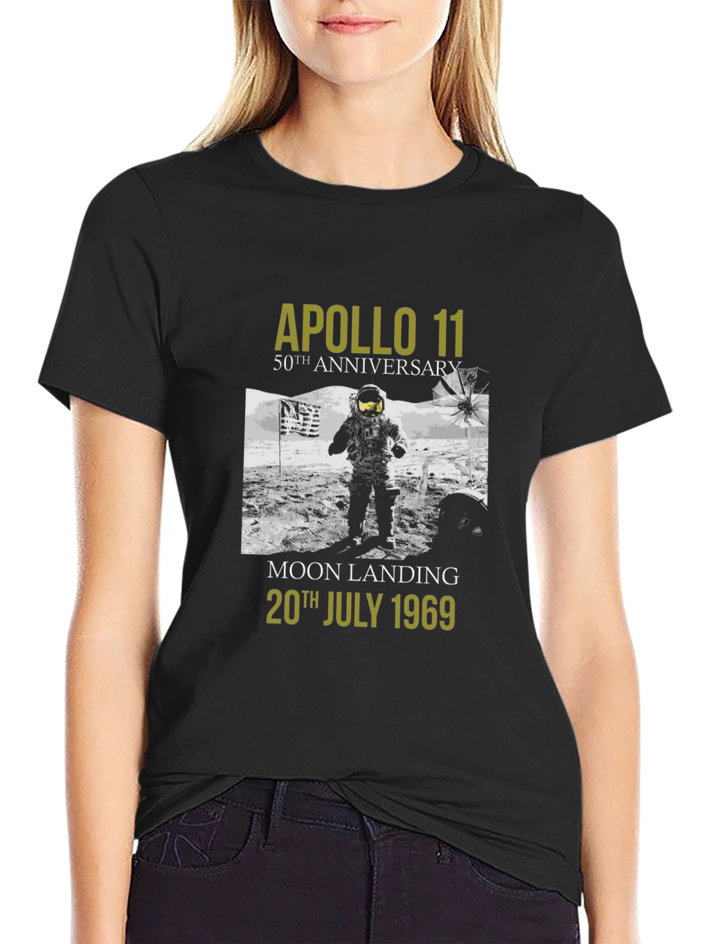 Apollo 11 50th Anniversary Moon Landing T-Shirt