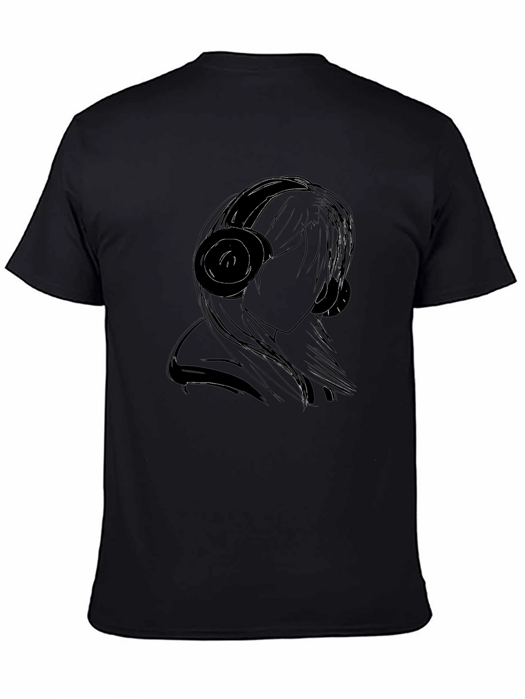 Silhouette Music Lover Tee