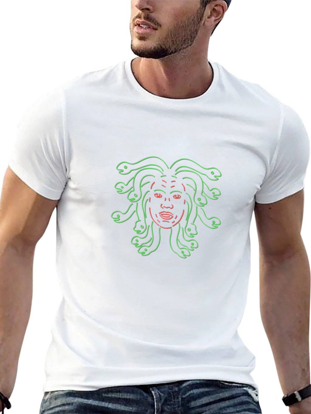 Medusa Graphic Tee - Bold & Unique Style