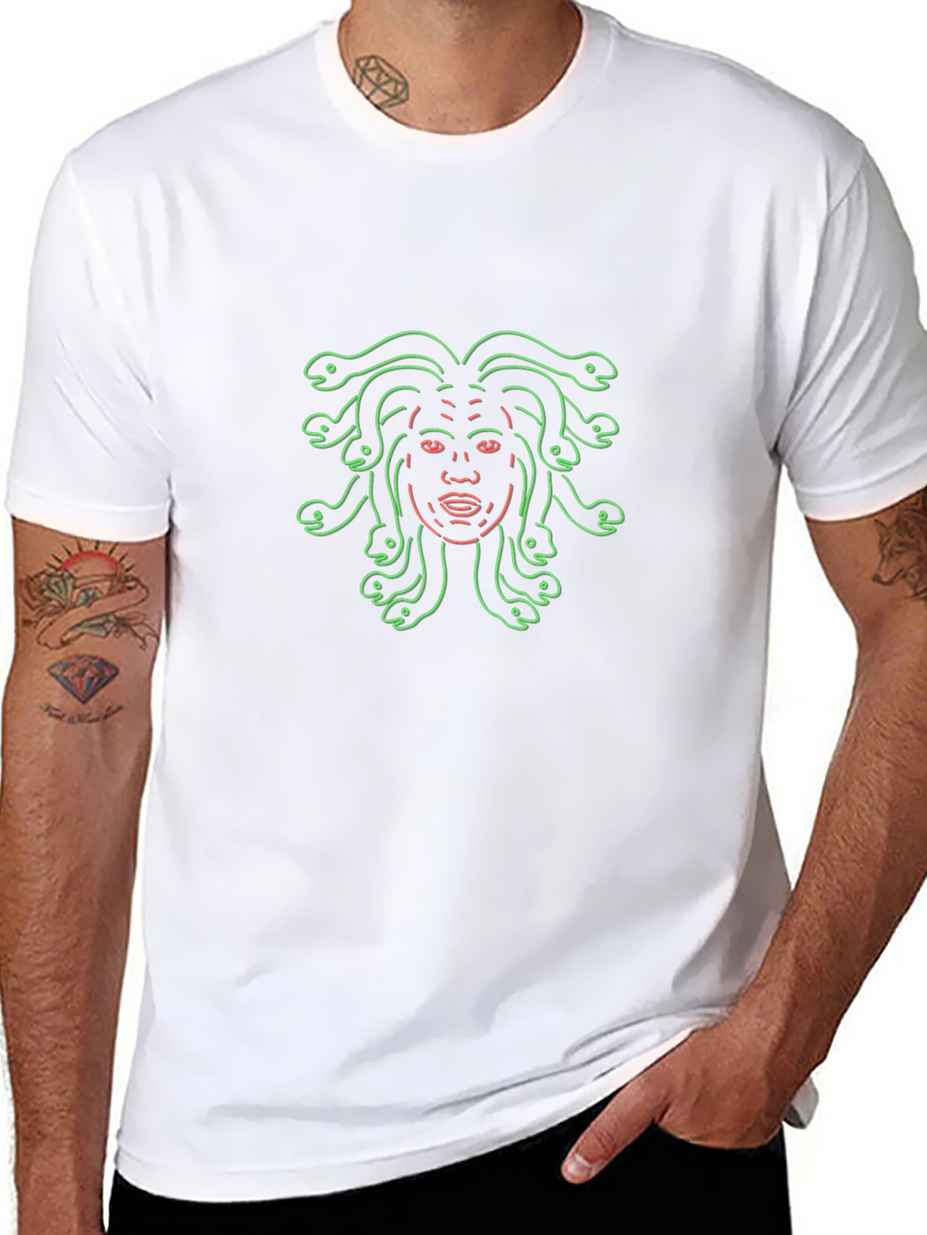 Medusa Graphic Tee - Bold & Unique Style