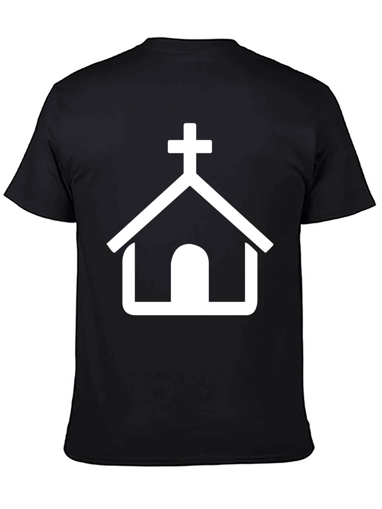 Church Graphic T-Shirt - Black