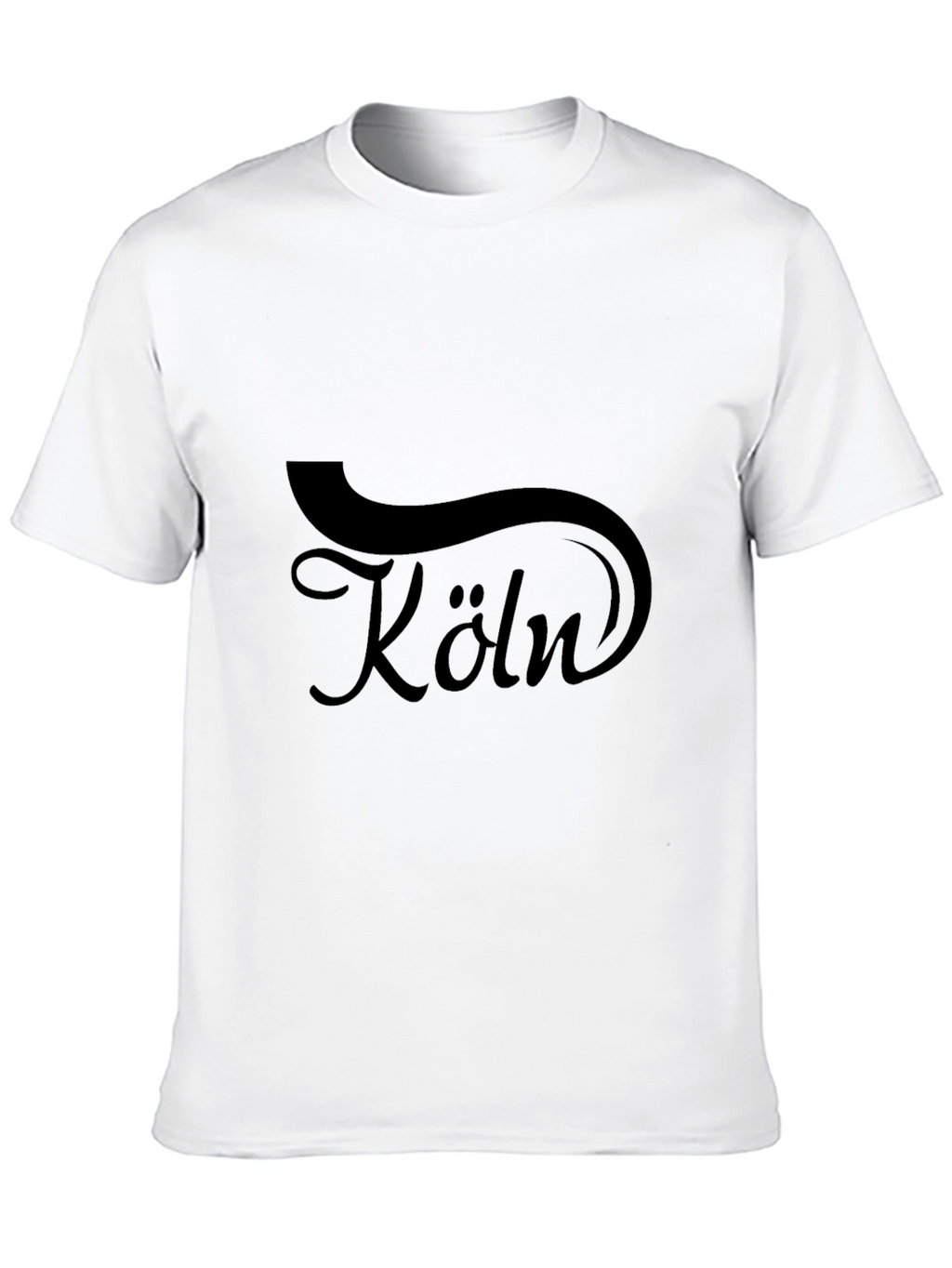 Köln Graphic Black T-Shirt - Stylish German City Design