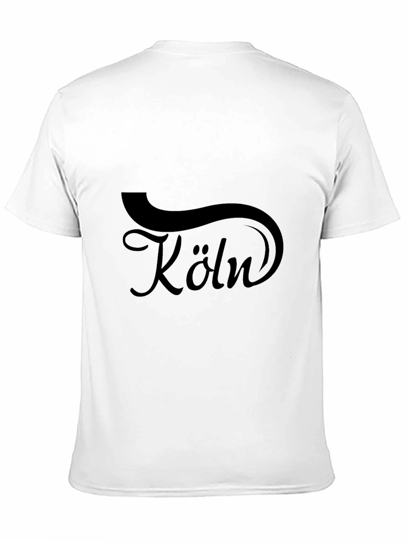 Köln Graphic Black T-Shirt - Stylish German City Design