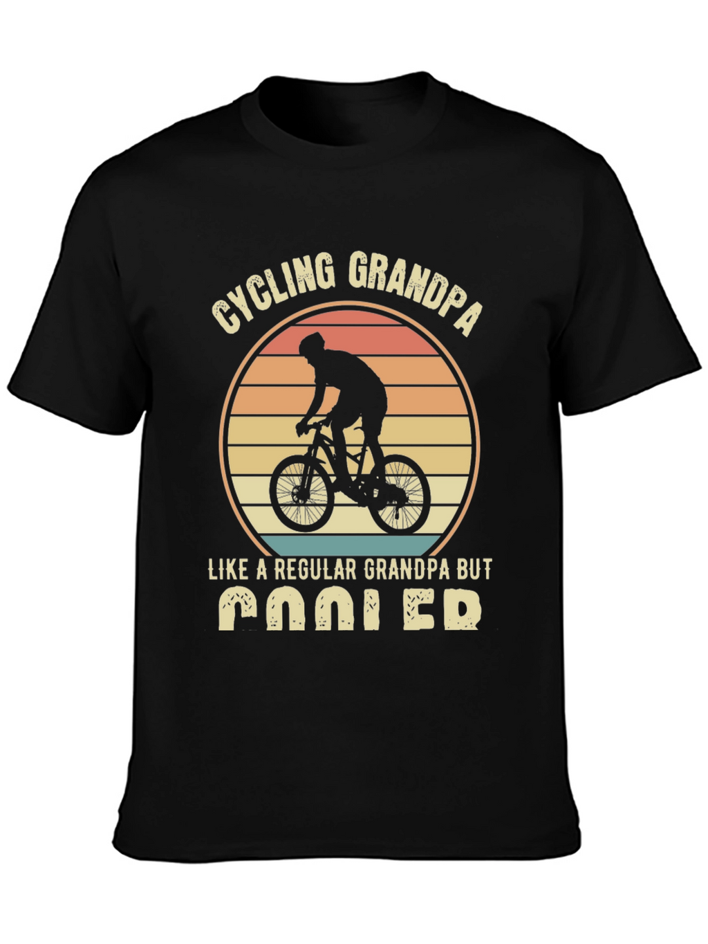 Cycling Grandpa T-Shirt - Regular Grandpa But Cooler!