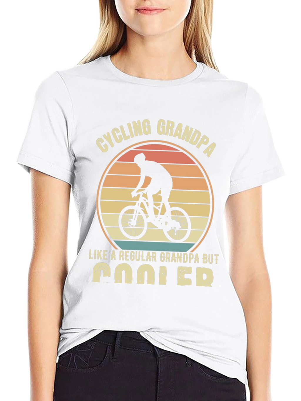 Cycling Grandpa T-Shirt - Regular Grandpa But Cooler!