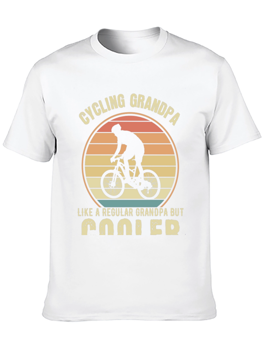 Cycling Grandpa T-Shirt - Regular Grandpa But Cooler!