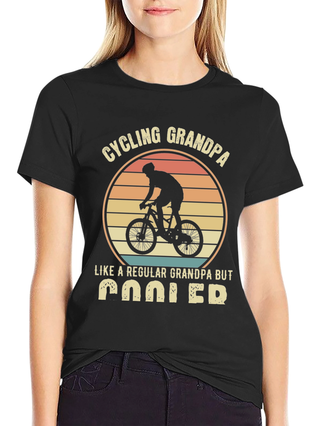 Cycling Grandpa T-Shirt - Regular Grandpa But Cooler!