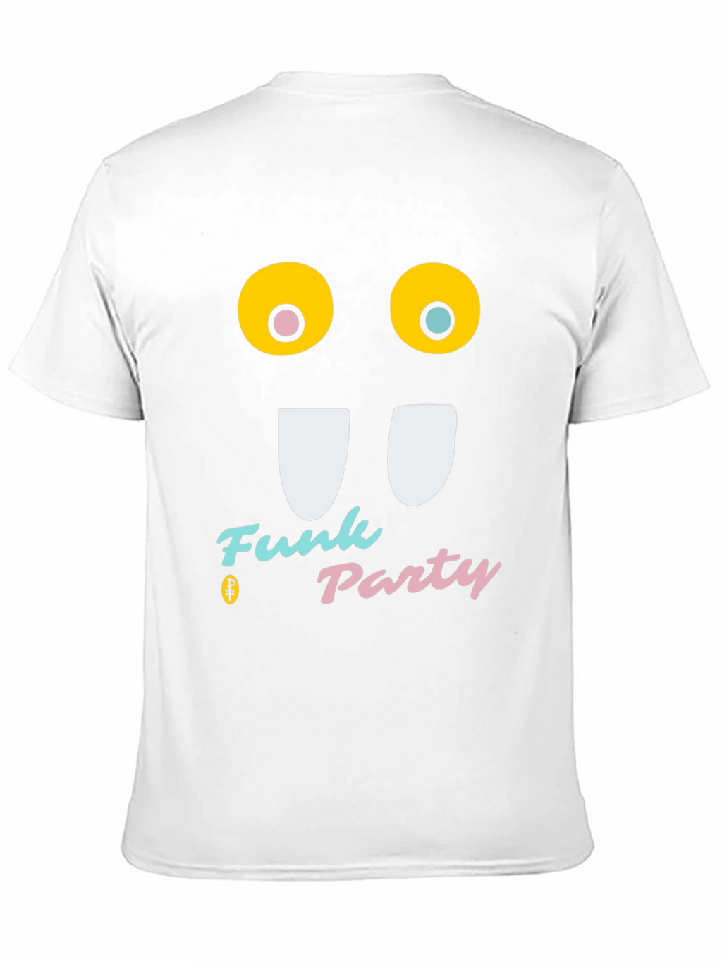 Funky Party Black T-Shirt - Graphic Novelty Tee