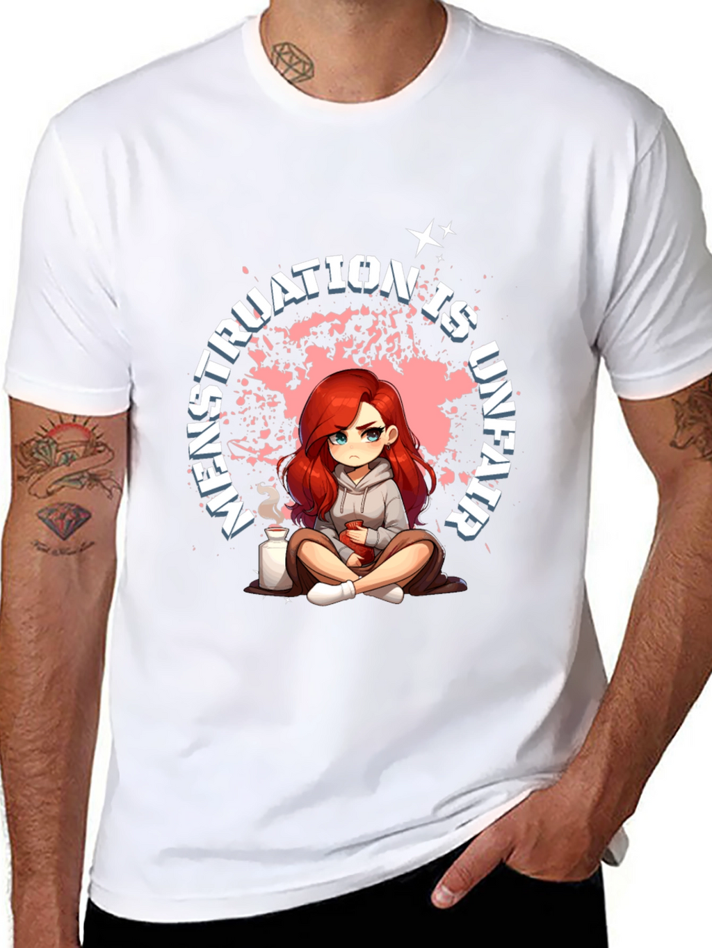Menstruation is Unfair T-Shirt