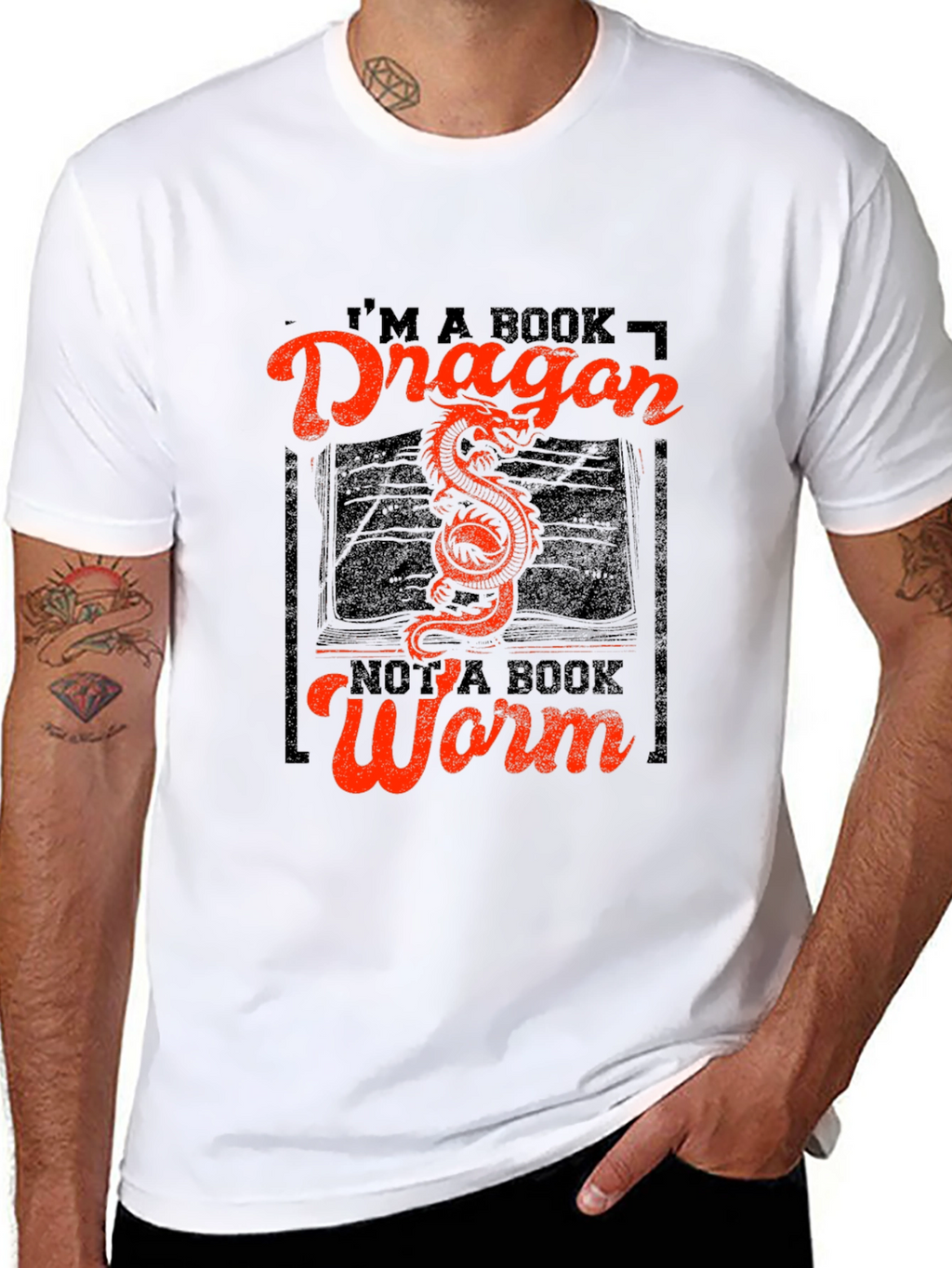 Book Dragon T-Shirt