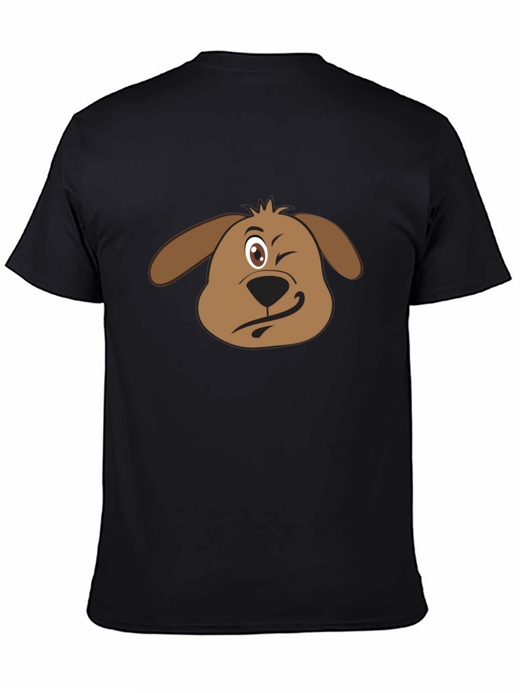 Funny Dog Winking T-Shirt - Cute Graphic Tee