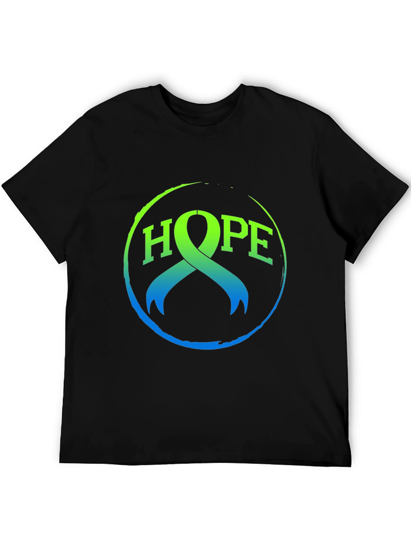 Hope Ribbon Graphic Tee - Awareness & Support T-Shirt