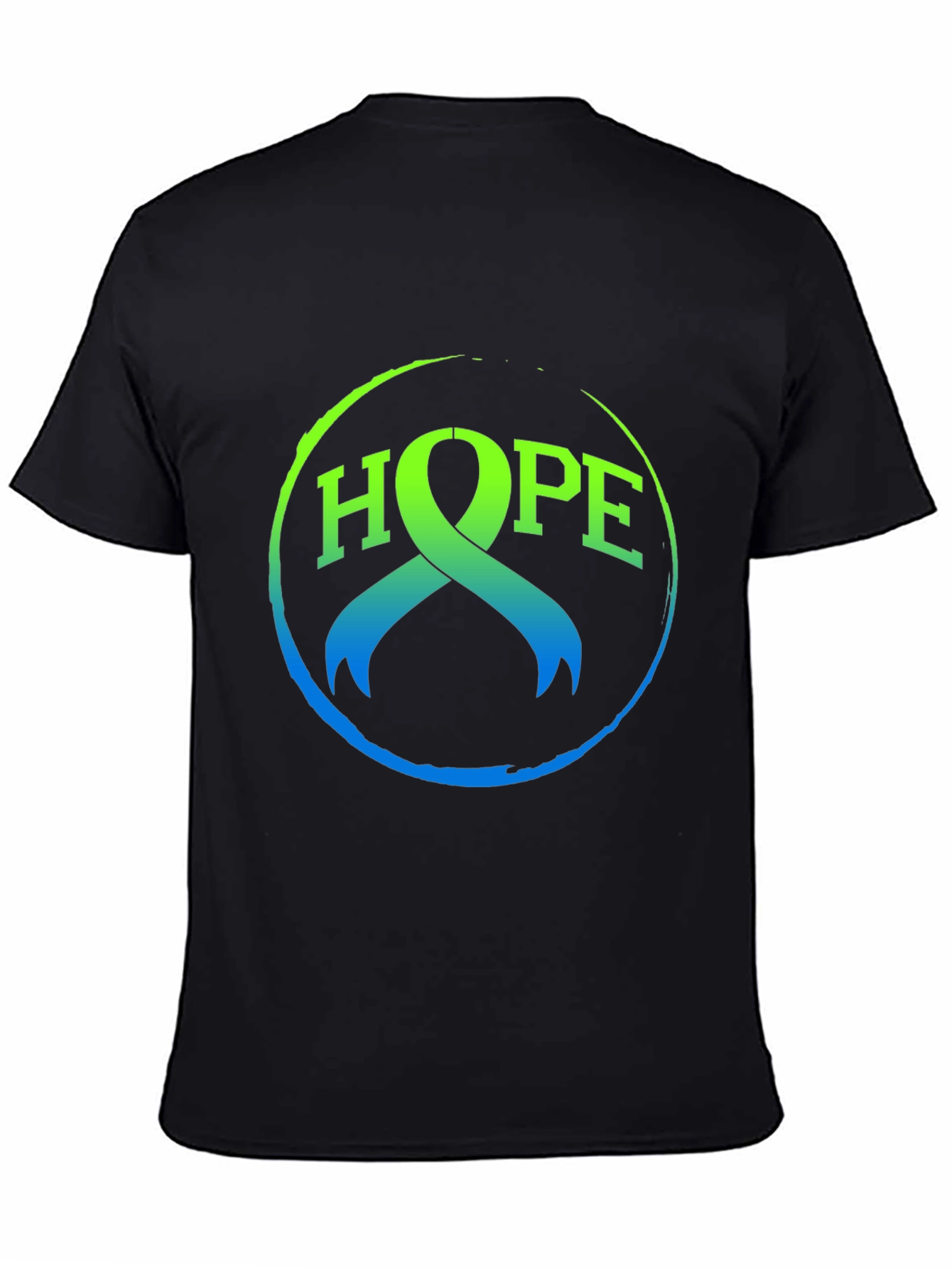 Hope Ribbon Graphic Tee - Awareness & Support T-Shirt