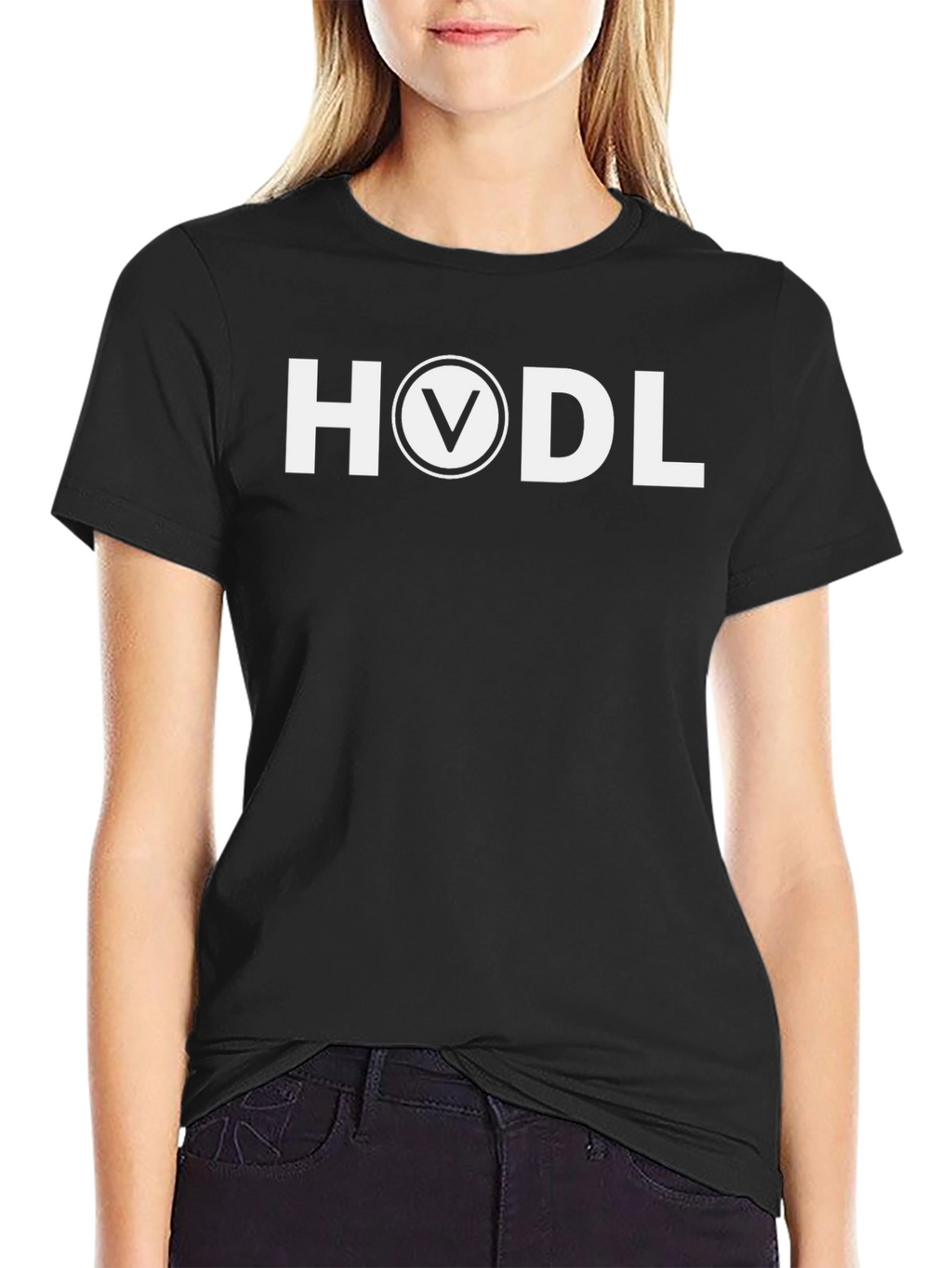 HODL Crypto T-Shirt - Black Tee