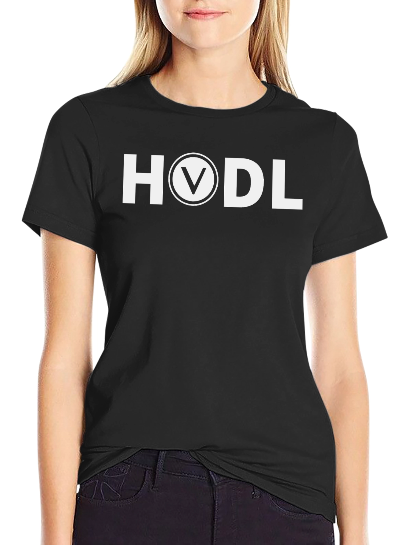 HODL Crypto T-Shirt - Black Tee