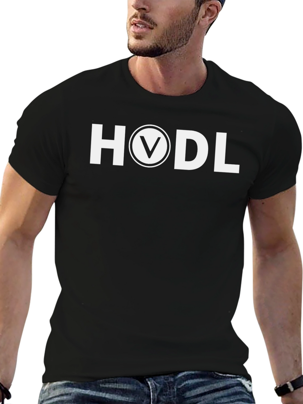 HODL Crypto T-Shirt - Black Tee