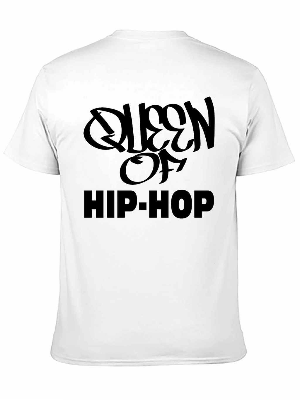 Queen of Hip Hop Black Graphic T-Shirt