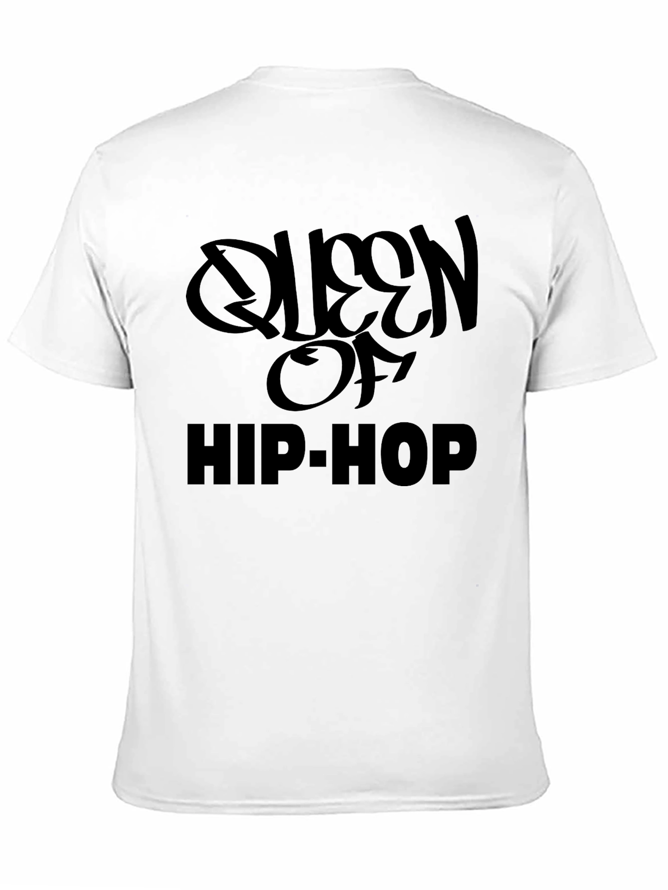 Queen of Hip Hop Black Graphic T-Shirt
