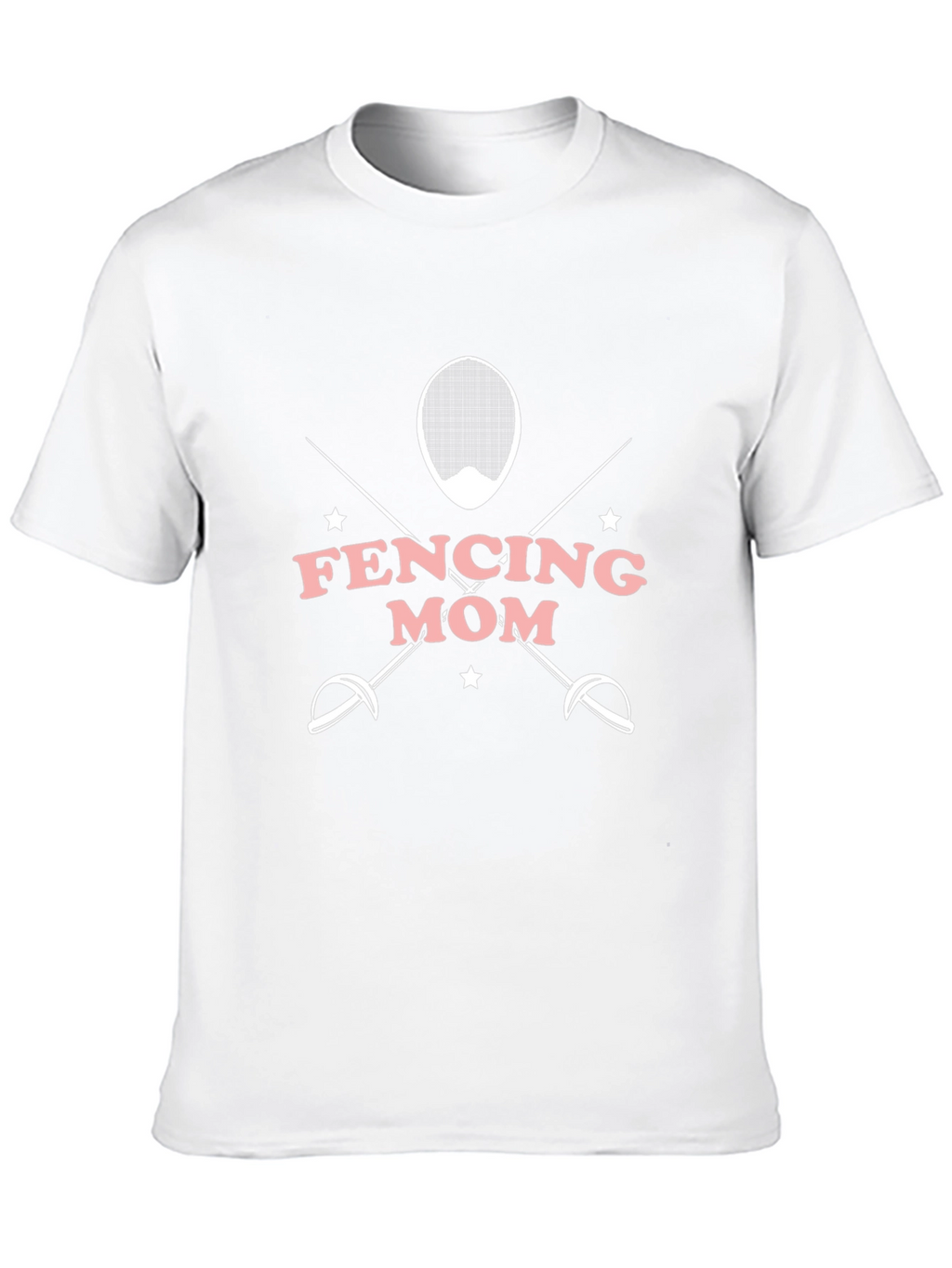 Fencing Mom T-Shirt - Black