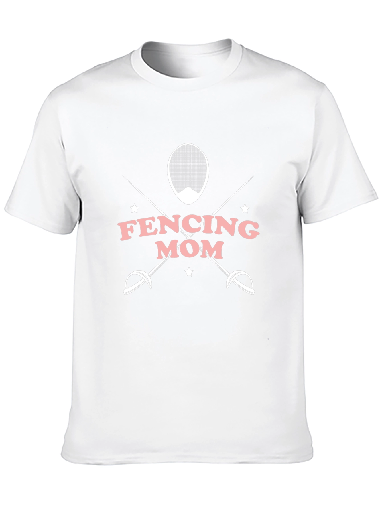 Fencing Mom T-Shirt - Black