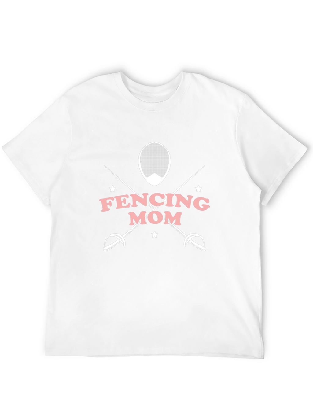 Fencing Mom T-Shirt - Black