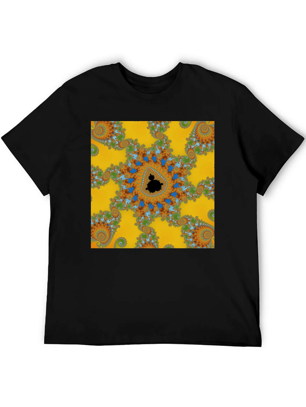 Fractal Pattern T-Shirt - Eye-Catching Design
