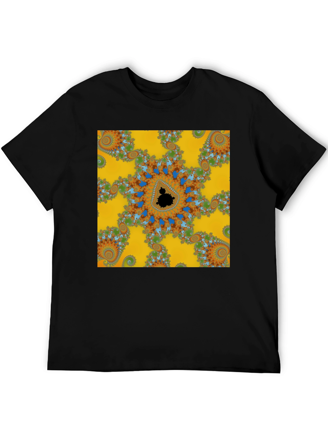 Fractal Pattern T-Shirt - Eye-Catching Design