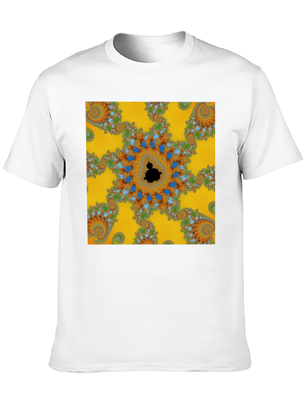 Fractal Pattern T-Shirt - Eye-Catching Design