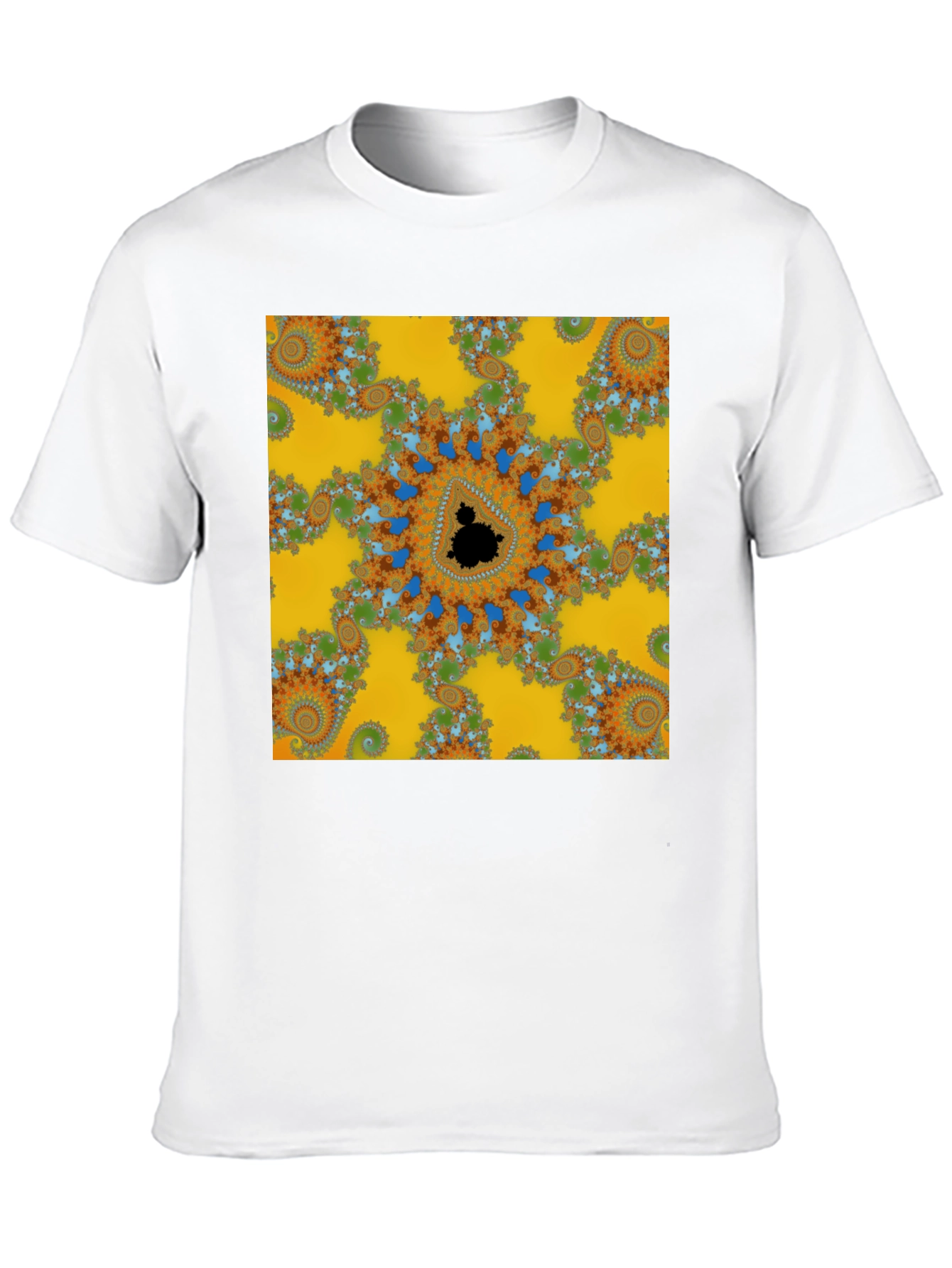 Fractal Pattern T-Shirt - Eye-Catching Design