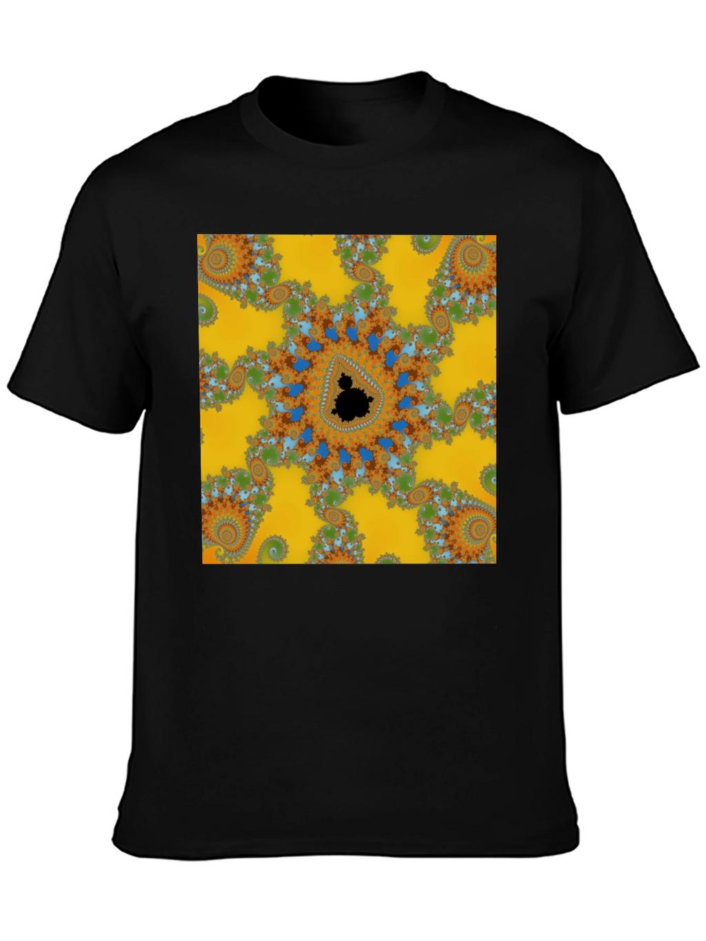 Fractal Pattern T-Shirt - Eye-Catching Design