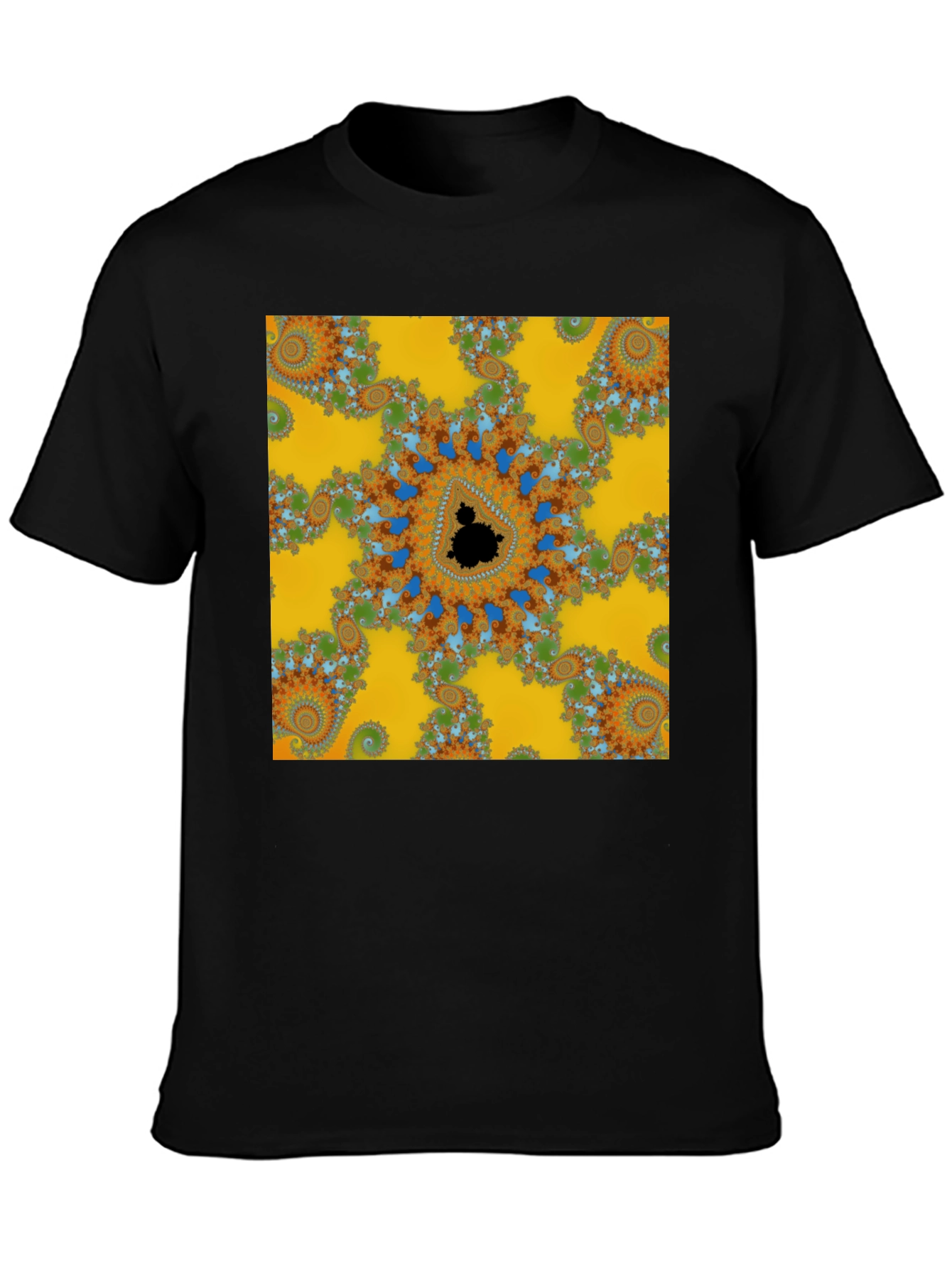 Fractal Pattern T-Shirt - Eye-Catching Design