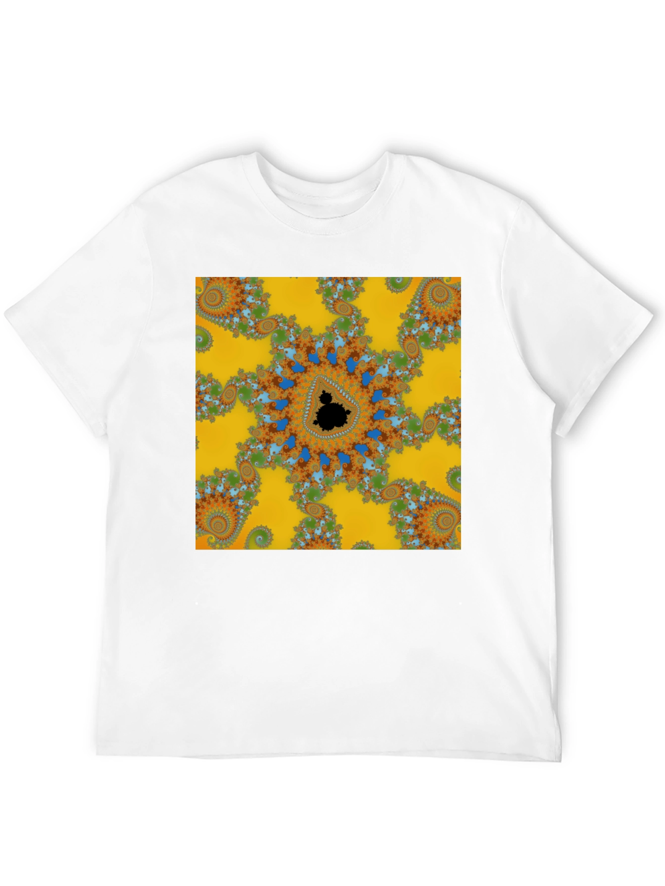 Fractal Pattern T-Shirt - Eye-Catching Design