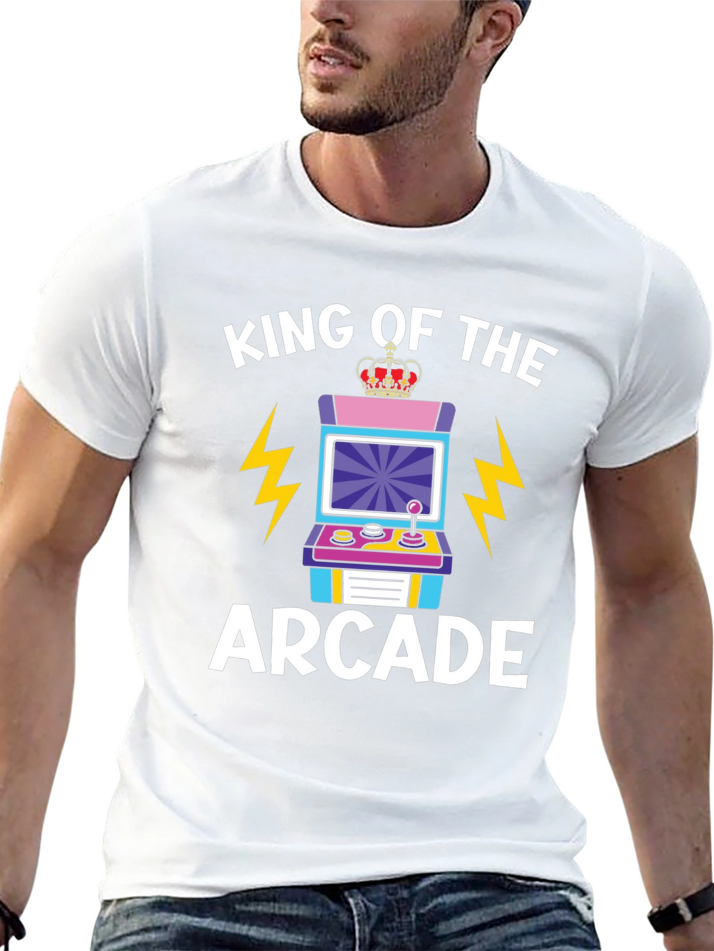 King of the Arcade T-Shirt - Gamer Style