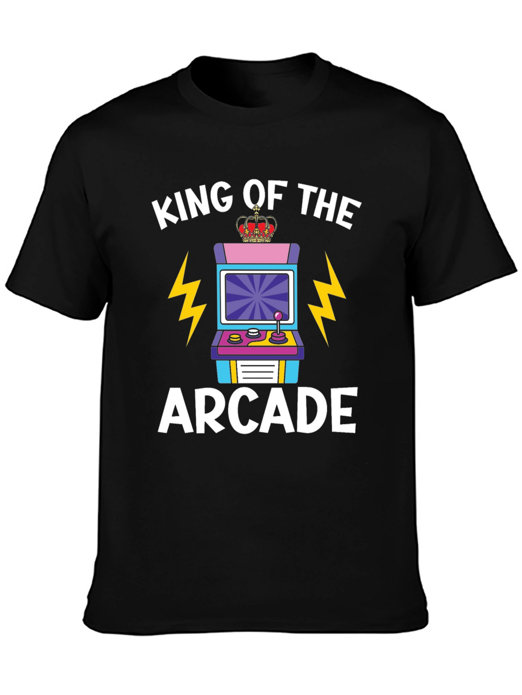 King of the Arcade T-Shirt - Gamer Style