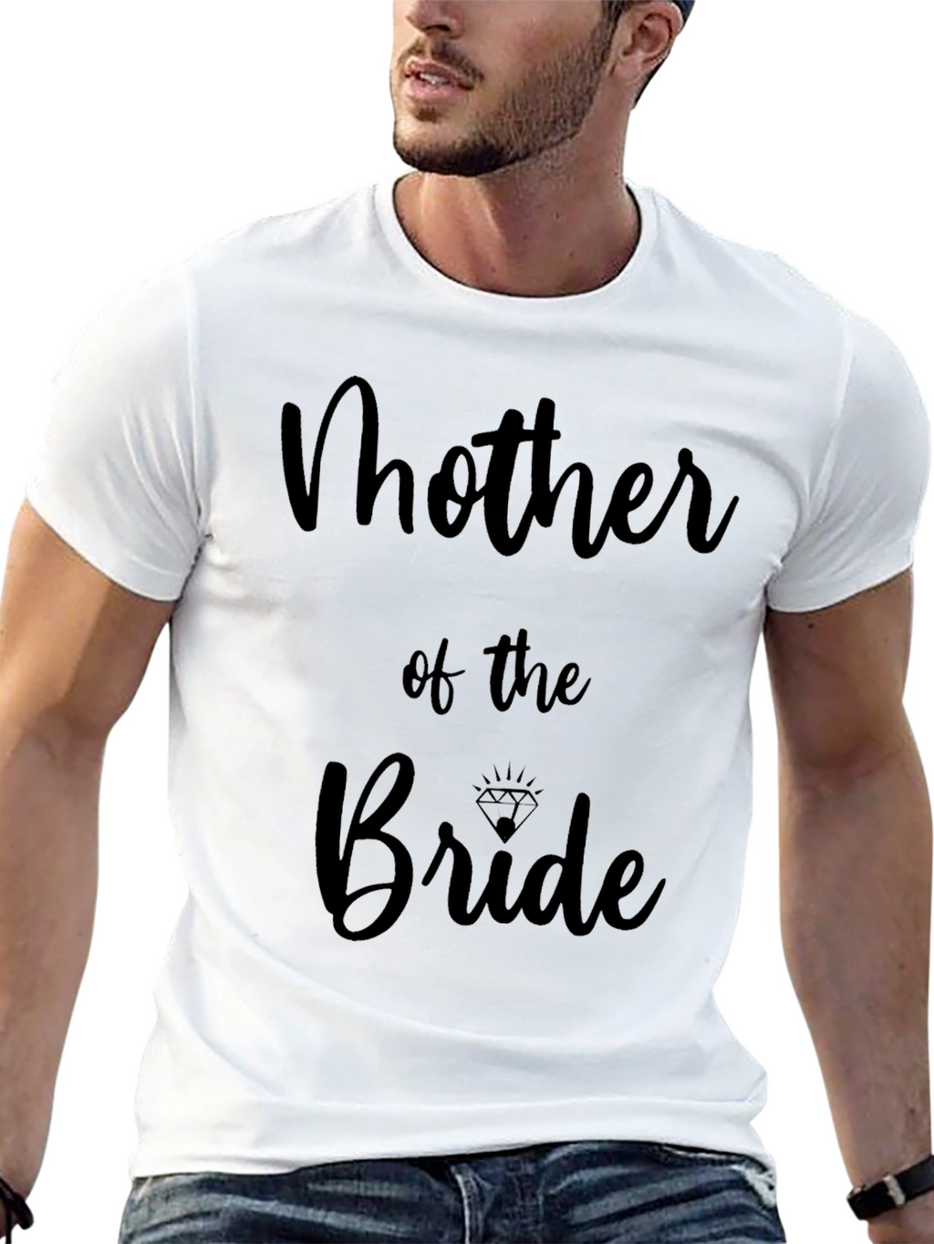 Mother of the Bride Black T-Shirt